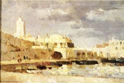 Albert Lebourg The Port of Algiers china oil painting image